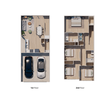 4 bed 2.5 bath 43 floor plan